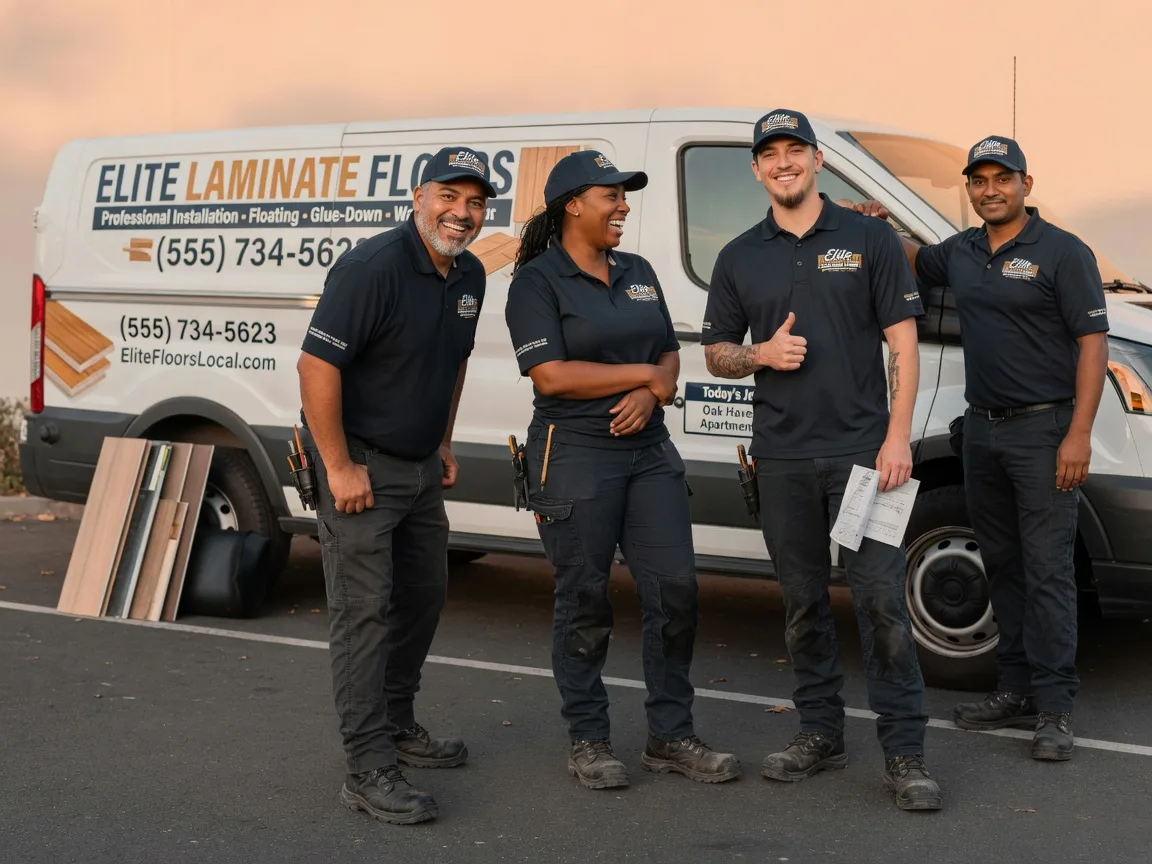 Laminate flooring installation company in Gheens, LA